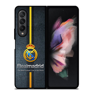 REAL MADRID SPAIN LOGO 2 Samsung Galaxy Z Fold 3 Case Cover REAL MADRID SPAIN LOGO 2 Samsung Galaxy Z Fold 3 Case Cover