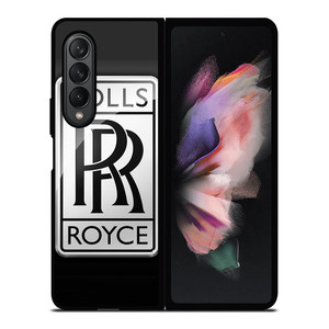 ROLLS ROYCE LOGO 2 Samsung Galaxy Z Fold 3 Case Cover ROLLS ROYCE LOGO 2 Samsung Galaxy Z Fold 3 Case Cover