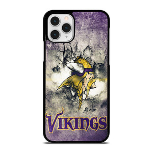 MINNESOTA VIKINGS GRUNGE LOGO iPhone 11 Pro Case