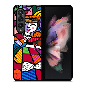 ROMERO BRITTO LOVE 2 Samsung Galaxy Z Fold 3 Case Cover ROMERO BRITTO LOVE 2 Samsung Galaxy Z Fold 3 Case Cover