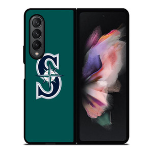 SEATTLE MARINERS LOGO GREEN Samsung Galaxy Z Fold 3 Case Cover SEATTLE MARINERS LOGO GREEN Samsung Galaxy Z Fold 3 Case Cover