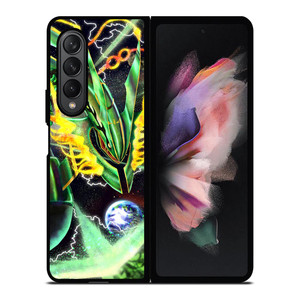 SHINY RAYQUAZA POKEMON Samsung Galaxy Z Fold 3 Case Cover SHINY RAYQUAZA POKEMON Samsung Galaxy Z Fold 3 Case Cover