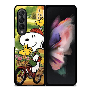 SNOOPY THE PEANUTS BICYCLE Samsung Galaxy Z Fold 3 Case Cover SNOOPY THE PEANUTS BICYCLE Samsung Galaxy Z Fold 3 Case Cover