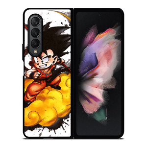 SON GOKU CHILD WITH THE CLOUD Samsung Galaxy Z Fold 3 Case Cover SON GOKU CHILD WITH THE CLOUD Samsung Galaxy Z Fold 3 Case Cover