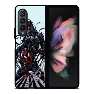 SPIDERMAN VENOM MARVEL VILLAIN Samsung Galaxy Z Fold 3 Case Cover SPIDERMAN VENOM MARVEL VILLAIN Samsung Galaxy Z Fold 3 Case Cover