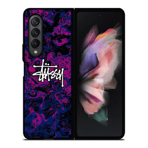 STUSSY LOGO ART Samsung Galaxy Z Fold 3 Case Cover STUSSY LOGO ART Samsung Galaxy Z Fold 3 Case Cover