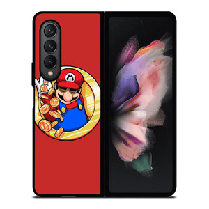SUPER MARIO BROS COIN Samsung Galaxy Z Fold 3 Case Cover