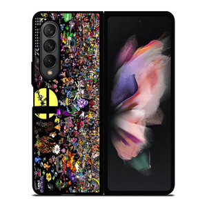 SUPER SMASH BROS ALL CHARACTER Samsung Galaxy Z Fold 3 Case Cover