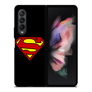 SUPERMAN CLASSIC LOGO Samsung Galaxy Z Fold 3 Case Cover SUPERMAN CLASSIC LOGO Samsung Galaxy Z Fold 3 Case Cover