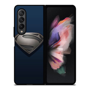 SUPERMAN NEW LOGO GREY Samsung Galaxy Z Fold 3 Case Cover