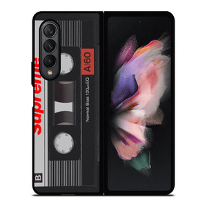 SUPREME LOGO TAPE CLASSIC Samsung Galaxy Z Fold 3 Case Cover