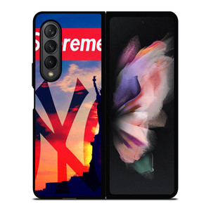 SUPREME NEW YORK LOGO Samsung Galaxy Z Fold 3 Case Cover SUPREME NEW YORK LOGO Samsung Galaxy Z Fold 3 Case Cover