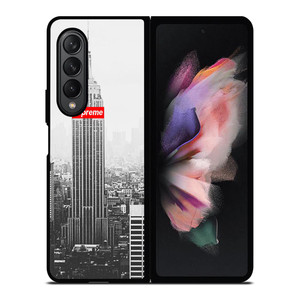 SUPREME NEW YORK Samsung Galaxy Z Fold 3 Case Cover SUPREME NEW YORK Samsung Galaxy Z Fold 3 Case Cover