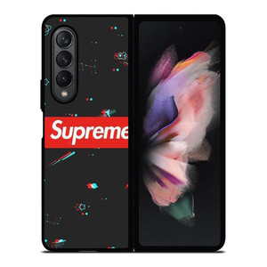 SUPREME SPACE GLITCH Samsung Galaxy Z Fold 3 Case Cover SUPREME SPACE GLITCH Samsung Galaxy Z Fold 3 Case Cover