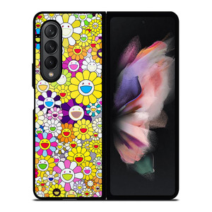 TAKASHI MURAKAMI FLOWERS YELLOW Samsung Galaxy Z Fold 3 Case Cover