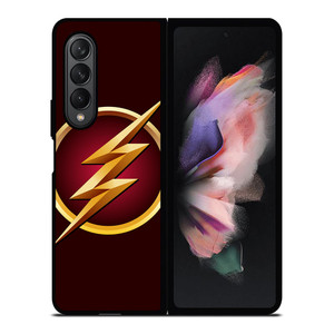 THE FLASH LOGO ICON Samsung Galaxy Z Fold 3 Case Cover
