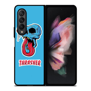 THRASHER LOGO SKULL ARTWORK Samsung Galaxy Z Fold 3 Case Cover