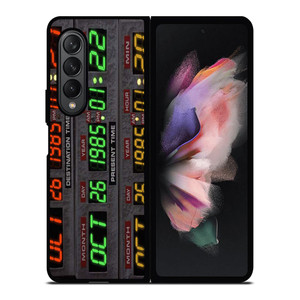 TIME CIRCUITS BACK TO THE FUTURE Samsung Galaxy Z Fold 3 Case Cover