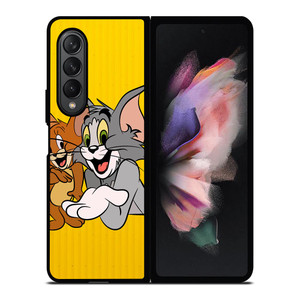 TOM AND JERRY CARTOON Samsung Galaxy Z Fold 3 Case Cover TOM AND JERRY CARTOON Samsung Galaxy Z Fold 3 Case Cover