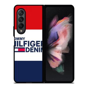 TOMMY HILFIGER DENIM LOGO Samsung Galaxy Z Fold 3 Case Cover TOMMY HILFIGER DENIM LOGO Samsung Galaxy Z Fold 3 Case Cover