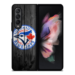 TORONTO BLUE JAYS WOODEN Samsung Galaxy Z Fold 3 Case Cover