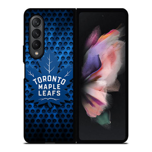 TORONTO MAPLE LEAFS LOGO METAL Samsung Galaxy Z Fold 3 Case Cover