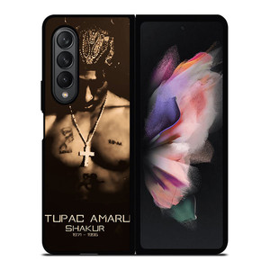 TUPAC AMARU SHAKUR Samsung Galaxy Z Fold 3 Case Cover TUPAC AMARU SHAKUR Samsung Galaxy Z Fold 3 Case Cover