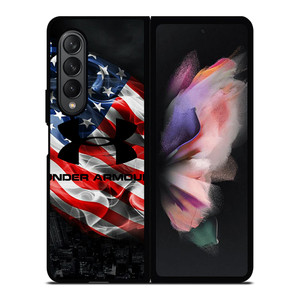 UNDER ARMOUR AMERICAN FLAG Samsung Galaxy Z Fold 3 Case Cover UNDER ARMOUR AMERICAN FLAG Samsung Galaxy Z Fold 3 Case Cover