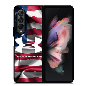 UNDER ARMOUR USA FLAG Samsung Galaxy Z Fold 3 Case Cover UNDER ARMOUR USA FLAG Samsung Galaxy Z Fold 3 Case Cover