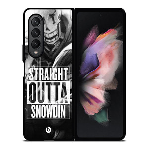 UNDERTALE STRAIGHT OUTTA SNOWDIN Samsung Galaxy Z Fold 3 Case Cover UNDERTALE STRAIGHT OUTTA SNOWDIN Samsung Galaxy Z Fold 3 Case Cover