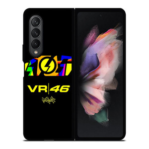 VALENTINO ROSSI 46 LOGO THE DOCTOR Samsung Galaxy Z Fold 3 Case Cover VALENTINO ROSSI 46 LOGO THE DOCTOR Samsung Galaxy Z Fold 3 Case Cover