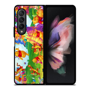 WINNIE THE POOH Cartoon Samsung Galaxy Z Fold 3 Case Cover WINNIE THE POOH Cartoon Samsung Galaxy Z Fold 3 Case Cover