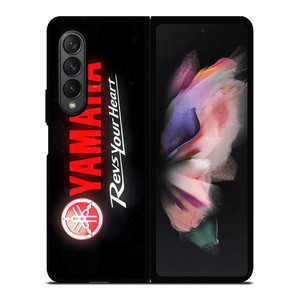 YAMAHA LOGO REVS YOUR HEART Samsung Galaxy Z Fold 3 Case Cover