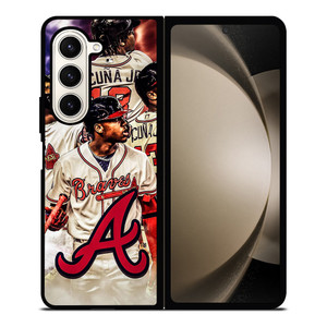 ACUNA JR ATLANTA BRAVES 13 Samsung Galaxy Z Fold 5 Case Cover