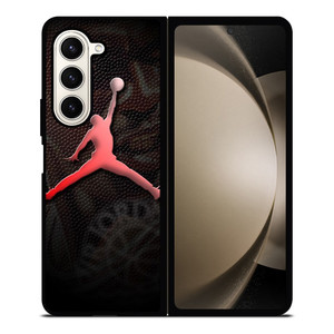 AIR JORDAN LOGO LEATHER Samsung Galaxy Z Fold 5 Case Cover AIR JORDAN LOGO LEATHER Samsung Galaxy Z Fold 5 Case Cover