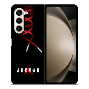 AIR JORDAN LOGO SHOELACE Samsung Galaxy Z Fold 5 Case Cover