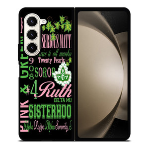 Alpha Kappa Alpha Samsung Galaxy Z Fold 5 Case Cover