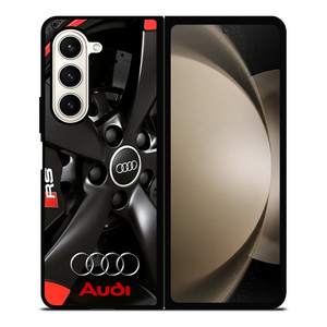 AUDI VELG LOGO BLACK Samsung Galaxy Z Fold 5 Case Cover AUDI VELG LOGO BLACK Samsung Galaxy Z Fold 5 Case Cover