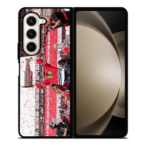 BLACKHAWKS HOCKEY CHICAGO CEREMONY Samsung Galaxy Z Fold 5 Case Cover