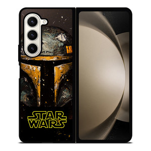 BOUNTY HUNTER BOBA STAR WARS Samsung Galaxy Z Fold 5 Case Cover