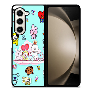 BTS BT21 LINE Samsung Galaxy Z Fold 5 Case Cover