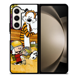 CALVIN AND HOBBES Samsung Galaxy Z Fold 5 Case Cover