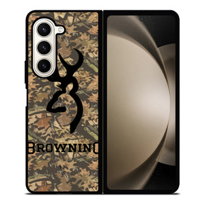 CAMO BROWNING LOGO Samsung Galaxy Z Fold 5 Case Cover CAMO BROWNING LOGO Samsung Galaxy Z Fold 5 Case Cover