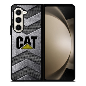 CATERPILLAR TRACTOR CAT METAL LOGO Samsung Galaxy Z Fold 5 Case Cover