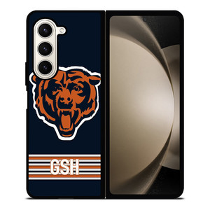 CHICAGO BEARS LOGO EMBLEM Samsung Galaxy Z Fold 5 Case Cover