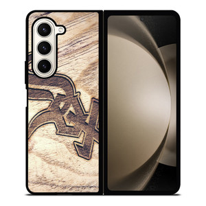 CHICAGO WHITE SOX WOODEN LOGO Samsung Galaxy Z Fold 5 Case Cover