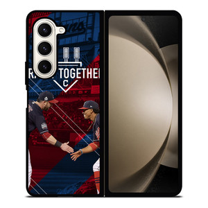 CLEVELAND INDIANS RALLY TOGETHER Samsung Galaxy Z Fold 5 Case Cover