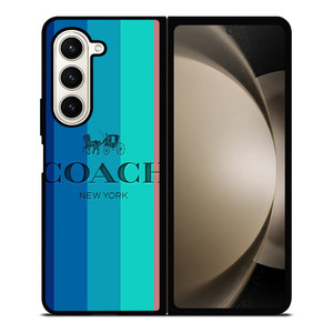 COACH NEW YORK STRIPES Samsung Galaxy Z Fold 5 Case Cover