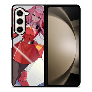 DARLING IN THE FRANXX ZERO TWO ANIME CARTOON Samsung Galaxy Z Fold 5 Case Cover DARLING IN THE FRANXX ZERO TWO ANIME CARTOON Samsung Galaxy Z Fold 5 Case Cover