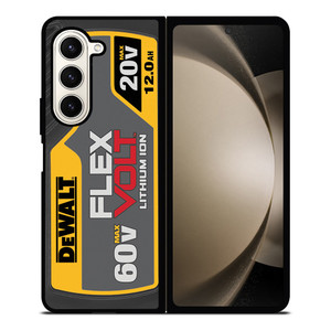 DEWALT LOGO 60V Samsung Galaxy Z Fold 5 Case Cover